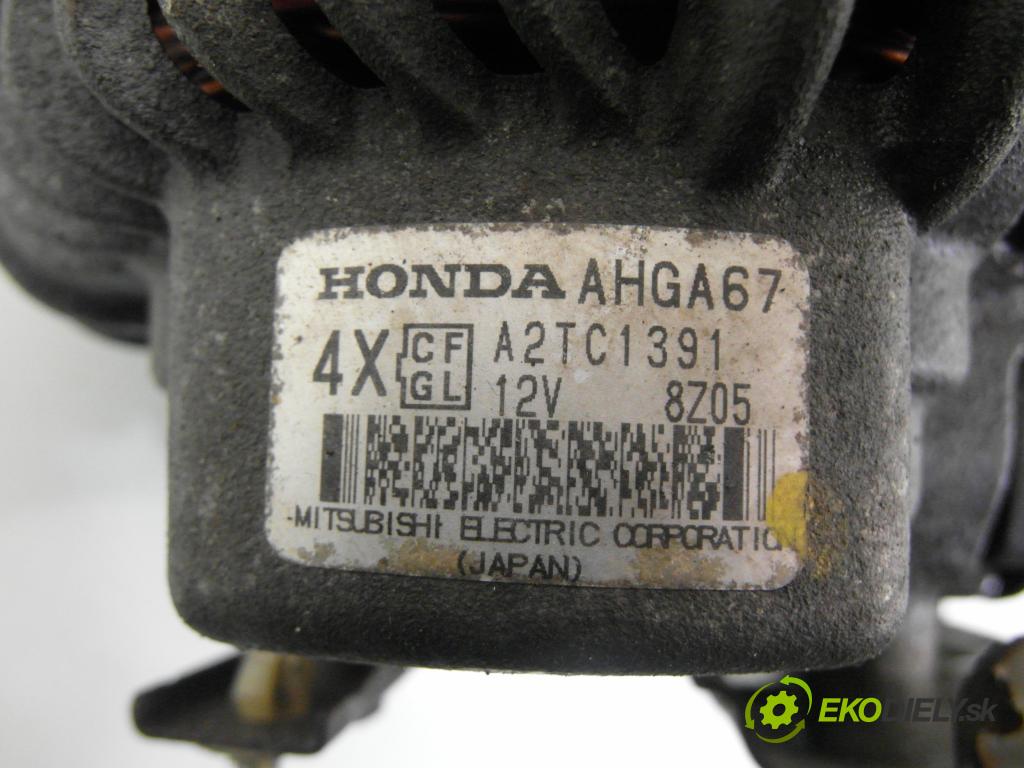 HONDA FR-V (BE) MINIVAN 2009 103,00 1.8 (BE1) - R18A1 1799,00 Alternátor A2TC1391 ; AHGA67 (Alternátor)