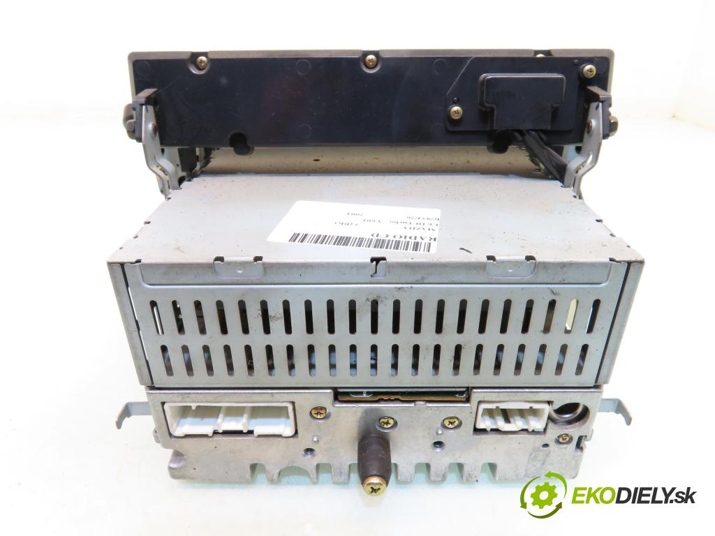 MAZDA 3 (BK) HB 2004 80,00 1.6 DI Turbo - Y601 1560,00 RADIO CD BP4M66950A ; 14789900