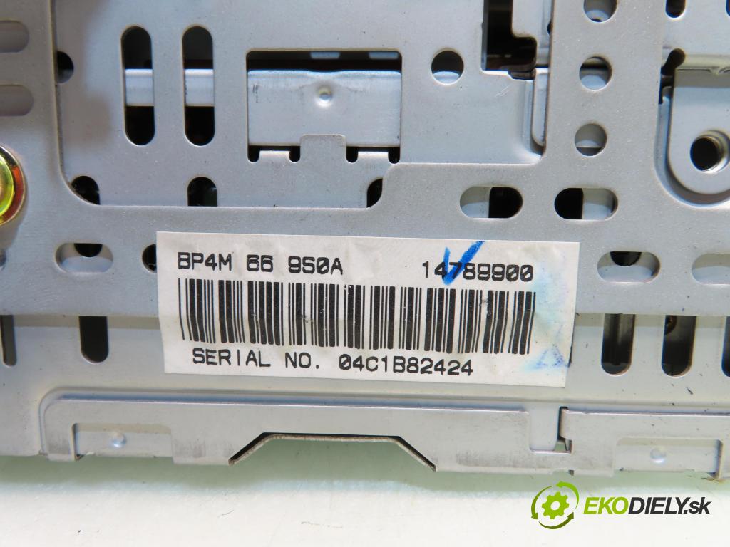 MAZDA 3 (BK) HB 2004 80,00 1.6 DI Turbo - Y601 1560,00 RADIO CD BP4M66950A ; 14789900
