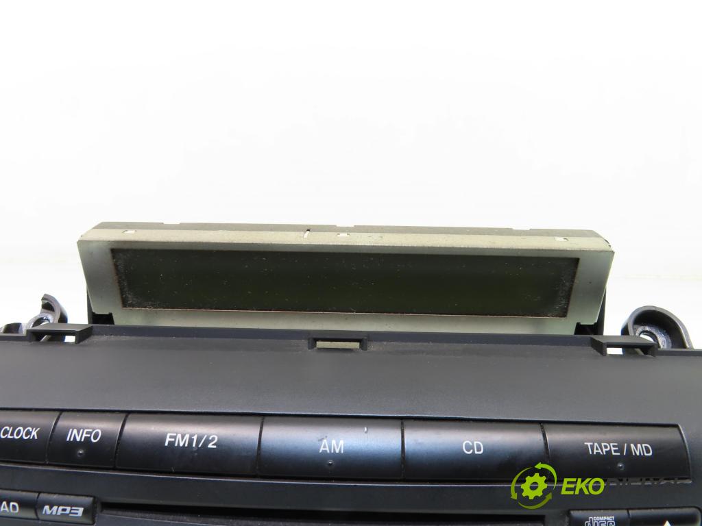 MAZDA 3 (BK) HB 2004 80,00 1.6 DI Turbo - Y601 1560,00 RADIO CD BP4M66950A ; 14789900