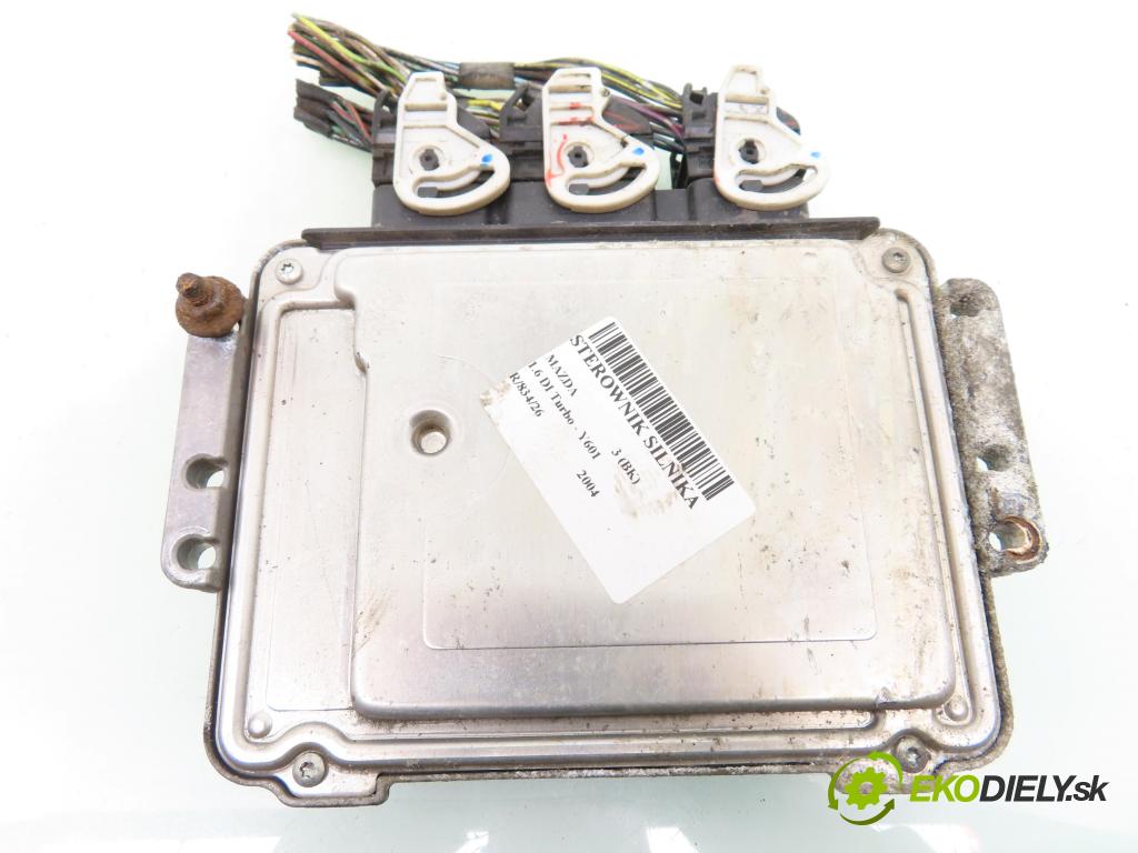 MAZDA 3 (BK) HB 2004 80,00 1.6 DI Turbo - Y601 1560,00 Riadiaca jednotka Motor 3M6112A650AB ; 0281011534