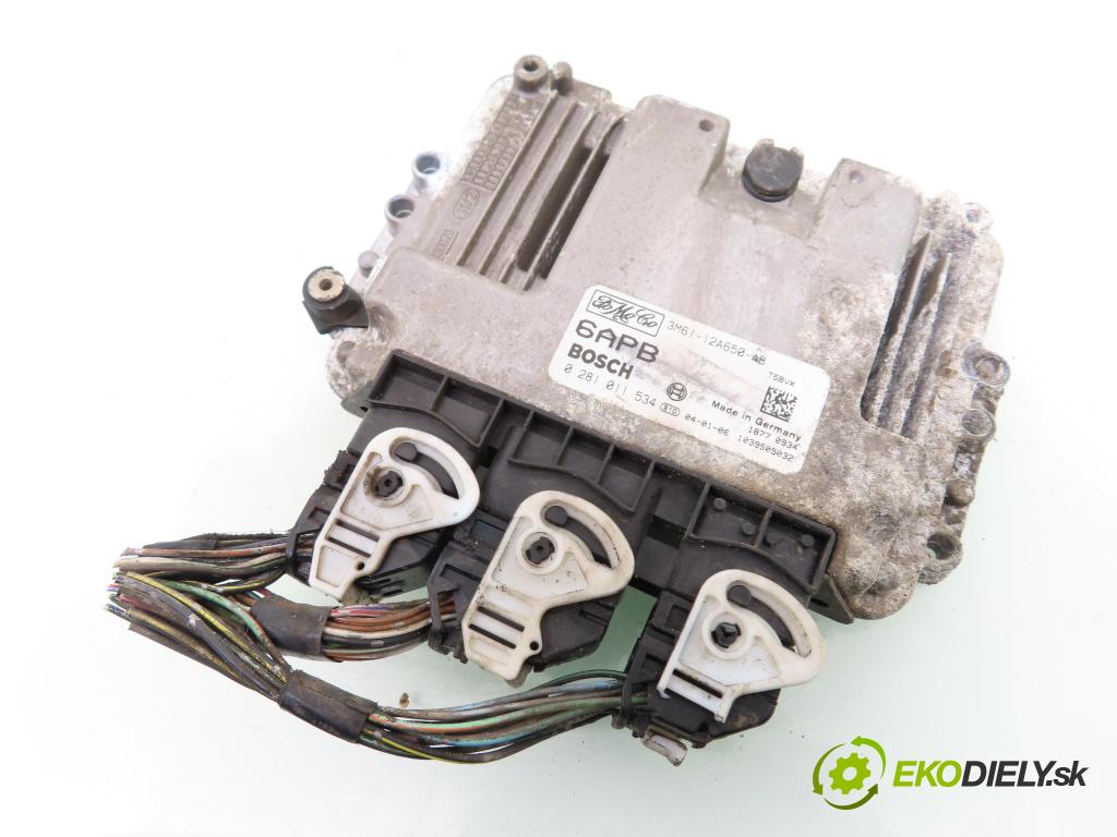MAZDA 3 (BK) HB 2004 80,00 1.6 DI Turbo - Y601 1560,00 Riadiaca jednotka Motor 3M6112A650AB ; 0281011534