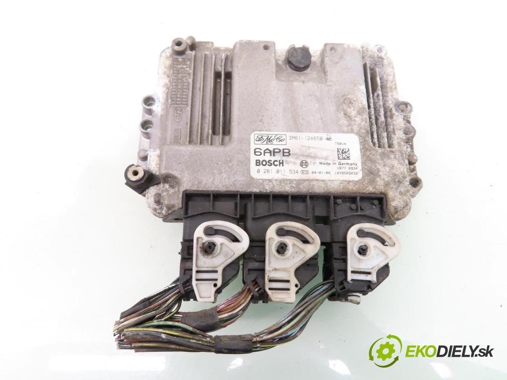 MAZDA 3 (BK) HB 2004 80,00 1.6 DI Turbo - Y601 1560,00 Riadiaca jednotka Motor 3M6112A650AB ; 0281011534