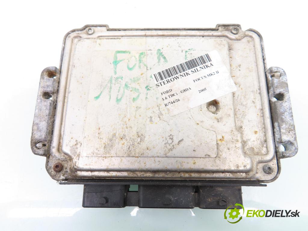 FORD FOCUS II (DA_, HCP) HB 2005 80,00 1.6 TDCi - G8DA 1560,00 Riadiaca jednotka Motor 4M5112A650NE ; 0281011263