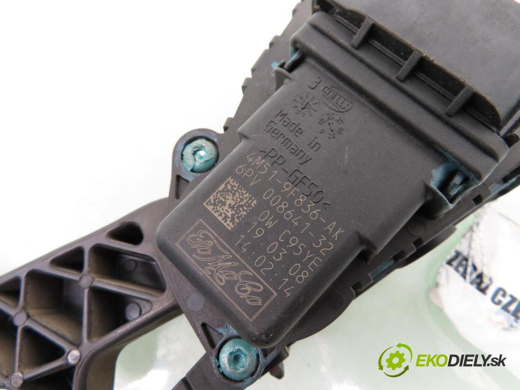FORD C-MAX (DM2) MINIVAN 2007 100,00 2.0 TDCi - G6DA 1997,00 Potenciometer plynu 4M519F836AK ; 6PV00864132 (Potenciometer plynového pedálu)