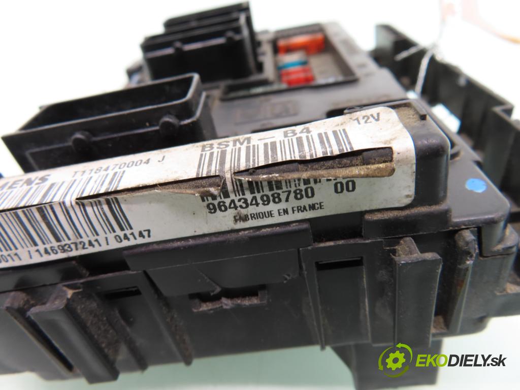 CITROEN C3 I (FC_) HB 2004 50,00 1.4 HDi - 8HX (DV4TD) 1398,00 MODUL BSM T118470004J ; 9643498780