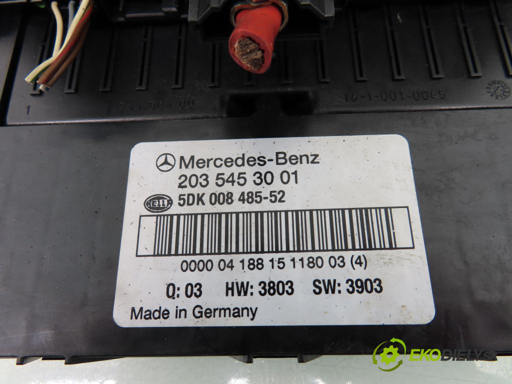 MERCEDES-BENZ KLASA C T-Model (S203) KOMBI 2004 110,00 C 220 CDI (203.208) - OM 646.963 2148,00 MODUL SAM 2035453001 ; 5DK00848552