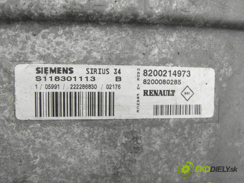 RENAULT SCENIC I (JA0/1_) MINIVAN 2002 79,00 1.6 - K4M 700 1598,00 spinačka / imobilizéra IMMO / Riadiaca jednotka 8200214973 ; P8200215695 ; 8200029342B