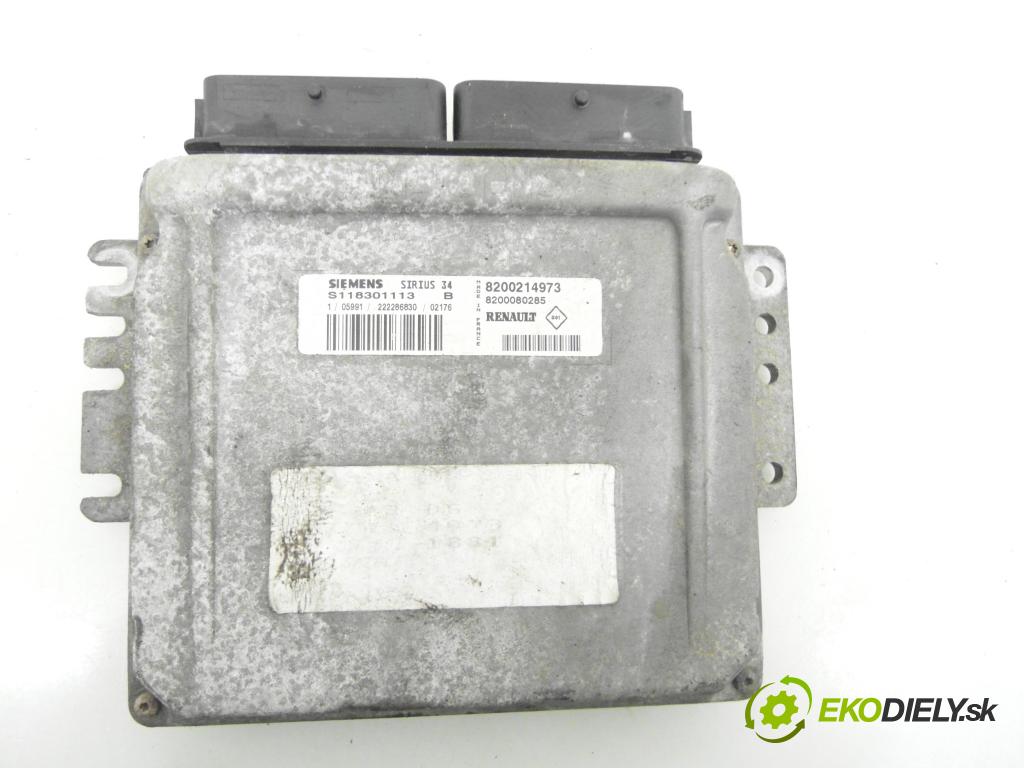 RENAULT SCENIC I (JA0/1_) MINIVAN 2002 79,00 1.6 - K4M 700 1598,00 spinačka / imobilizéra IMMO / Riadiaca jednotka 8200214973 ; P8200215695 ; 8200029342B