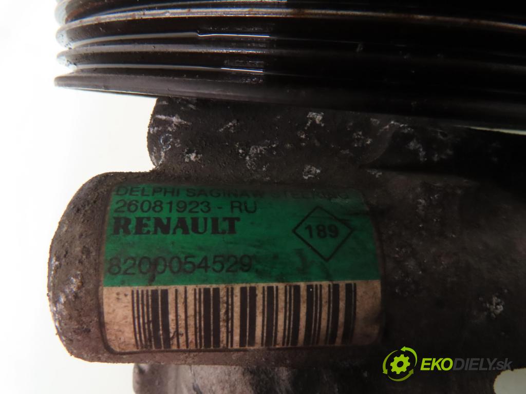 RENAULT LAGUNA II (BG0/1_) LIFTBACK 2004 79,00 1.6 16V (BG0A, BG0L) - K4M 714 1598,00 Pumpa servočerpadlo 8200054529 ; 26081923 (Servočerpadlo)