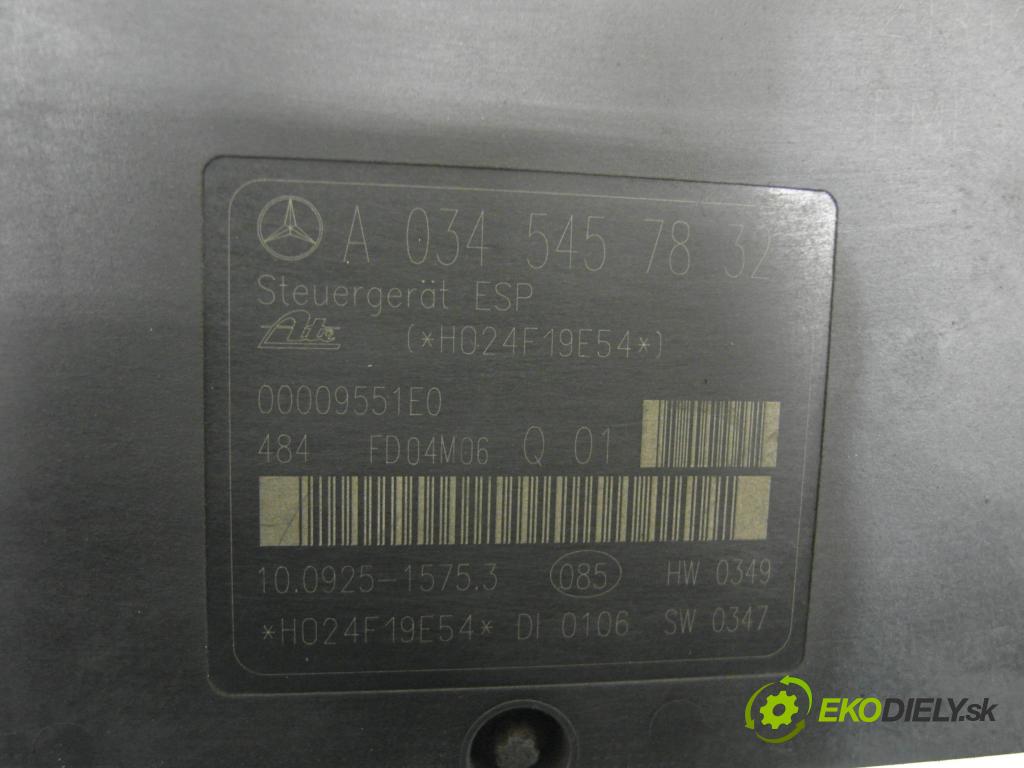 MERCEDES-BENZ KLASA C T-Model (S203) KOMBI 2004 110,00 C 220 CDI (203.208) - OM 646.963 2148,00 Pumpa ABS A0345457832 ; 10092515753 ; A0054313012 (Pumpa ABS)