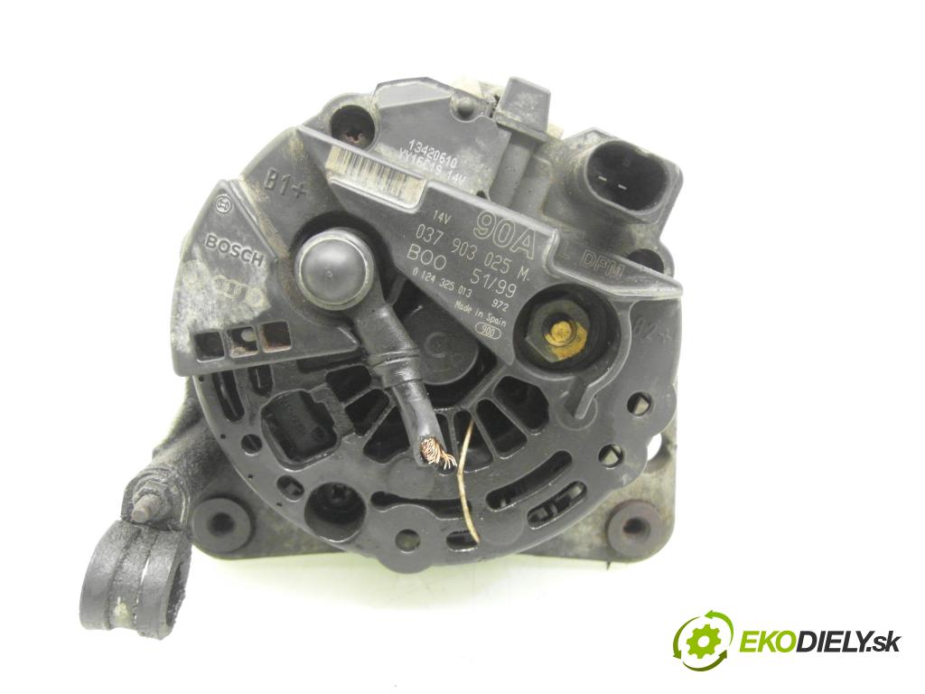 SEAT CORDOBA (6K2) SEDAN 2000 55,00 1.4 16V - APE 1390,00 Alternátor 037903025M ; 0124325013 (Alternátor)