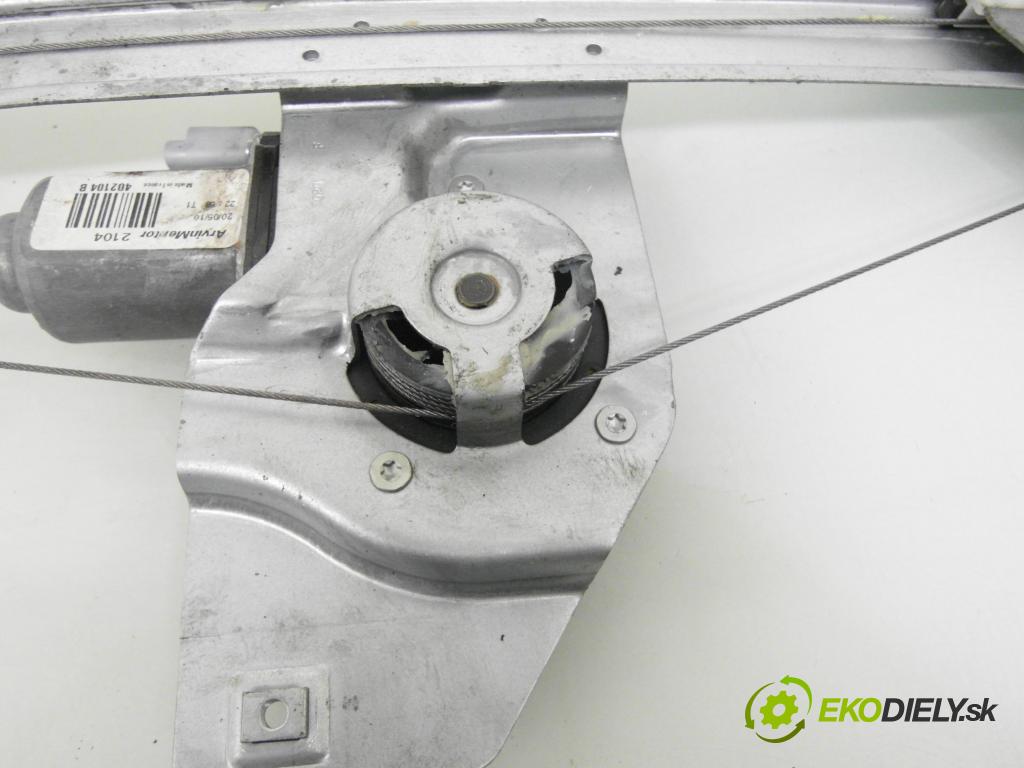 PEUGEOT PARTNER Skrzynia FURGON 2008 66,00 1.6 HDi 16V - 9HX (DV6AUTED4) 1560,00 Mechanizmus okien 9680557880 ; 402104B