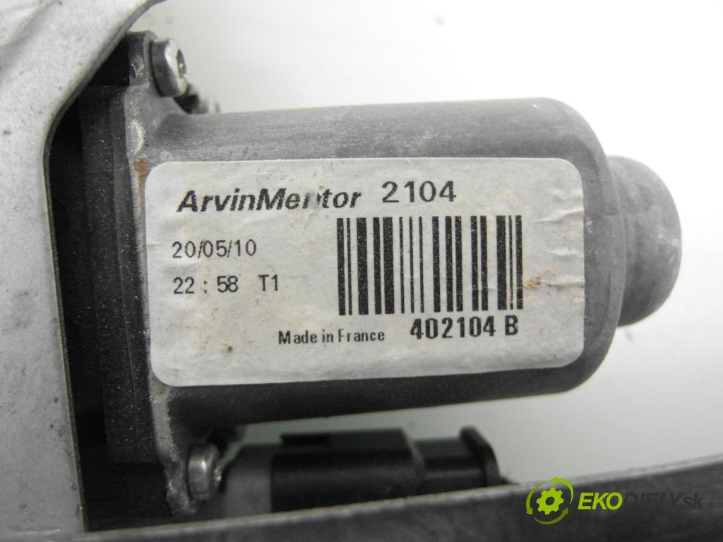 PEUGEOT PARTNER Skrzynia FURGON 2008 66,00 1.6 HDi 16V - 9HX (DV6AUTED4) 1560,00 Mechanizmus okien 9680557880 ; 402104B