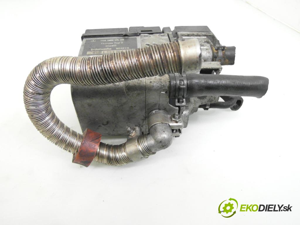 MERCEDES-BENZ KLASA A (W168) HB 2000 66,00 A 170 CDI (168.008) - OM 668.940 1689,00 Webasto 1685000698 ; 98427A ; 92255B (Webasto (nezávislé topení))