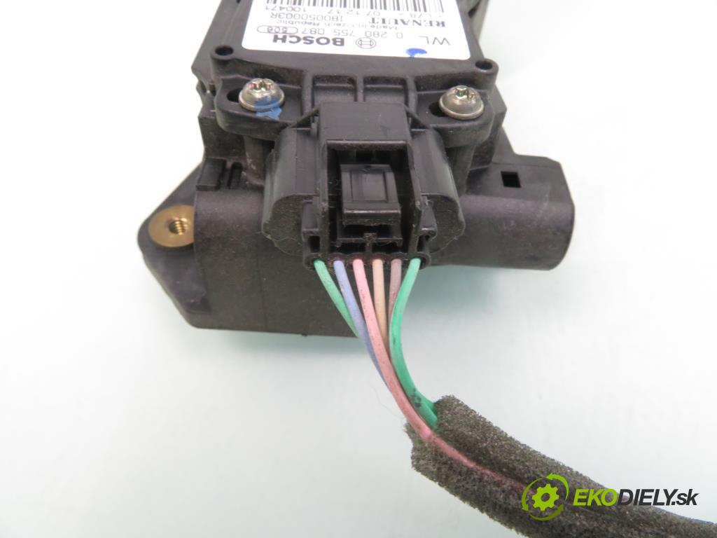 RENAULT LAGUNA III (BT0/1) LIFTBACK 2008 81,00 1.5 dCi 110 - K9K 780 1461,00 Potenciometer plynu 0280755087 ; 180050003R (Potenciometer plynového pedálu)