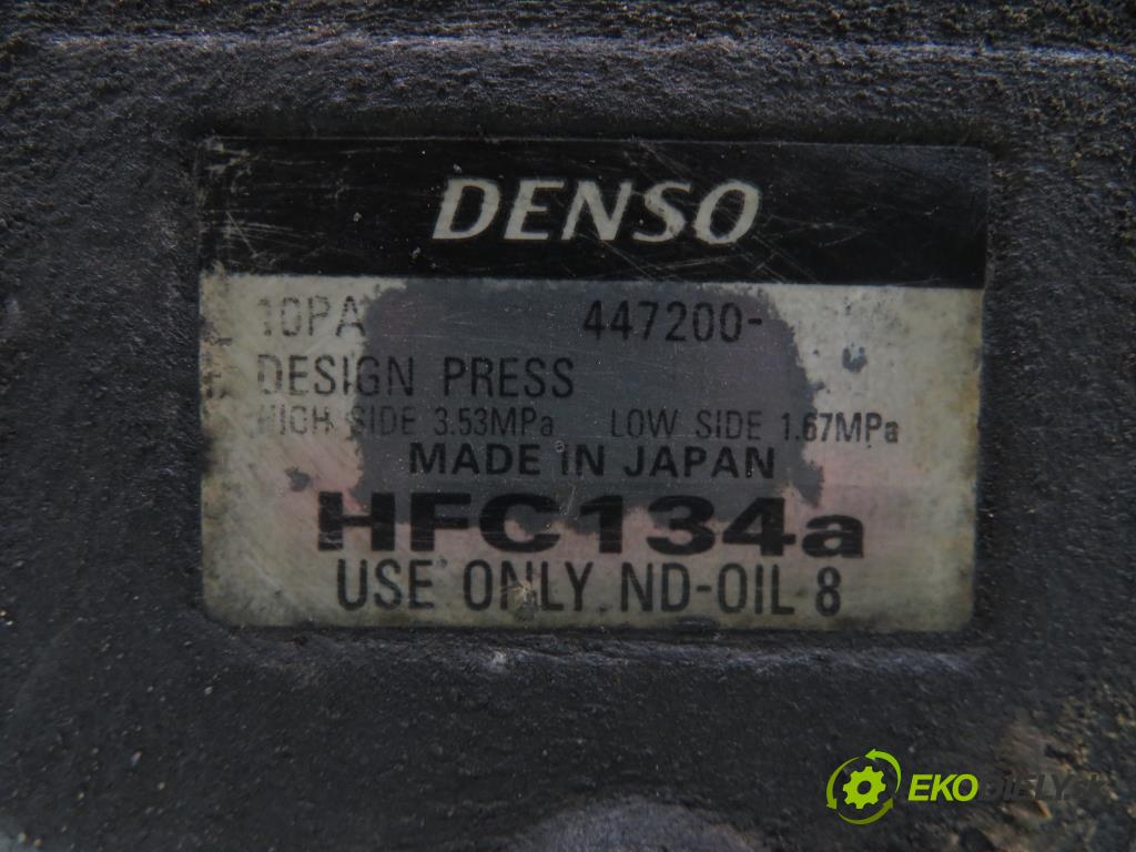 HONDA ACCORD VI (CK, CG, CH, CF8) SEDAN 1999 100,00 1.8 i (CG8) - F18B2 1850,00 KOMPRESOR: klimatizace 4473000473 (Kompresory)
