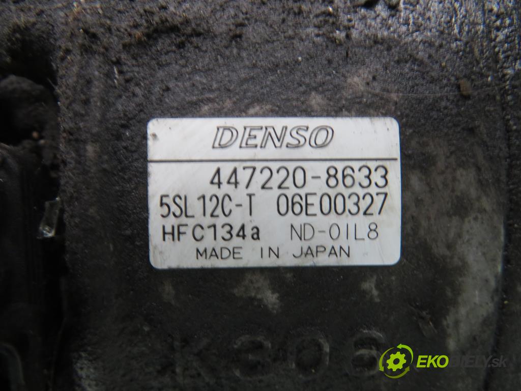 FIAT STILO (192_) HB 2001 76,00 1.6 16V 103 - 182 B6.000 1596,00 KOMPRESOR: klimatizace 4472208633 (Kompresory)