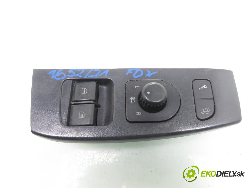 VW FOX (5Z1, 5Z3) HB 2007 51,00 1.4 TDI - BNM 1422,00 Panel ovládania okien