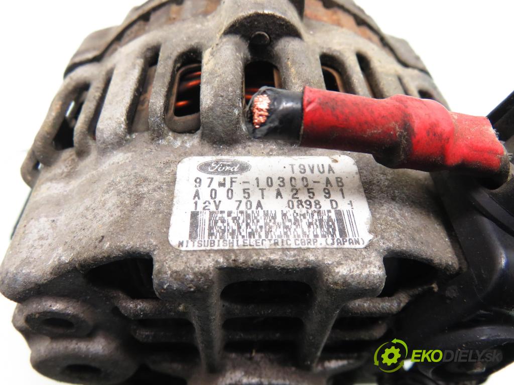 FORD PUMA (EC_) COUPE 1999 92,00 1.7 16V - MHB 1679,00 Alternátor 97MF10300AB ; A005TA2591 (Alternátor)