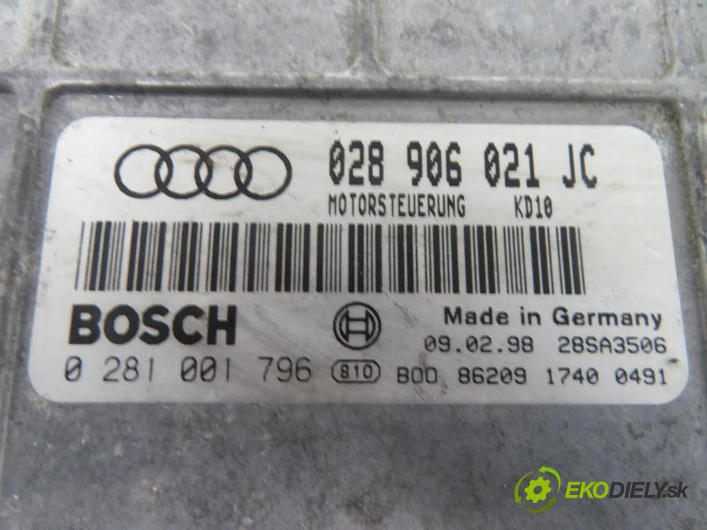 AUDI A4 Avant (8D5, B5) KOMBI 1996 81,00 1.9 TDI - AFN 1896,00 řídící jednotka motora 028906021JC; 0281001796