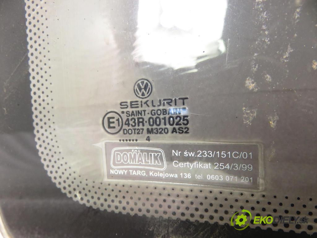 VW TRANSPORTER IV Skrzynia (70XA) VAN 1996 75,00 2.5 TDI - ACV 2461,00 Okno Dvere posúvne L