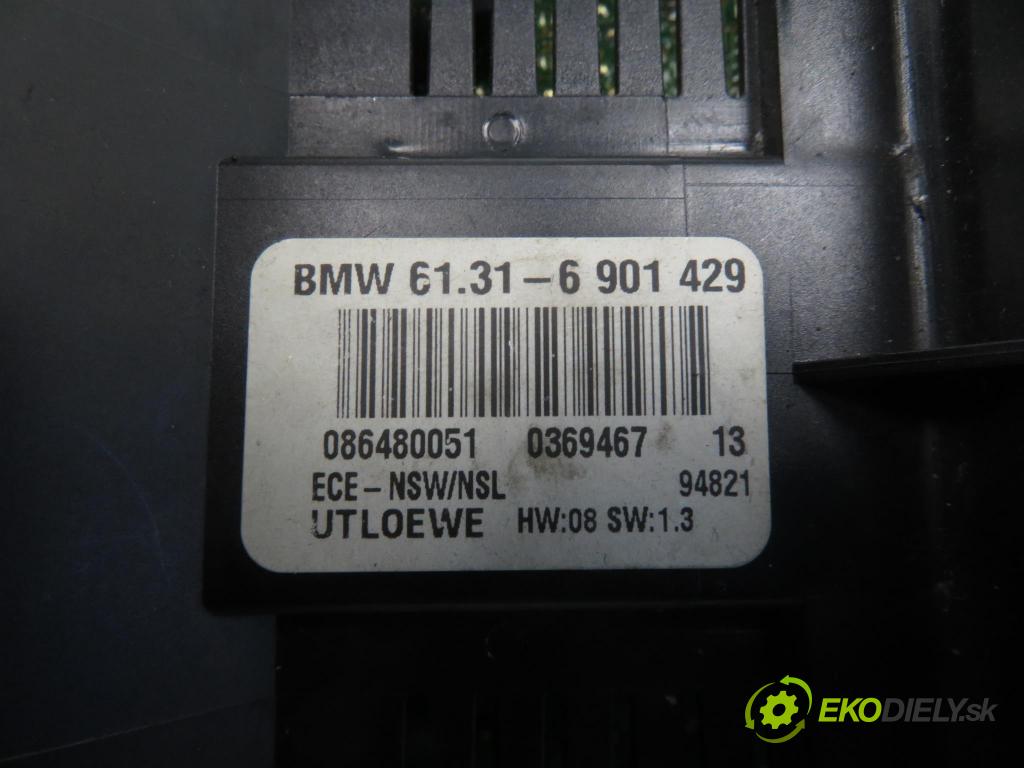 BMW 3 (E46) SEDAN 2000 100,00 320 d 136 - M47 D20 (204D1) 1951,00 prepínač svetlá 61316901429 ; 6901429