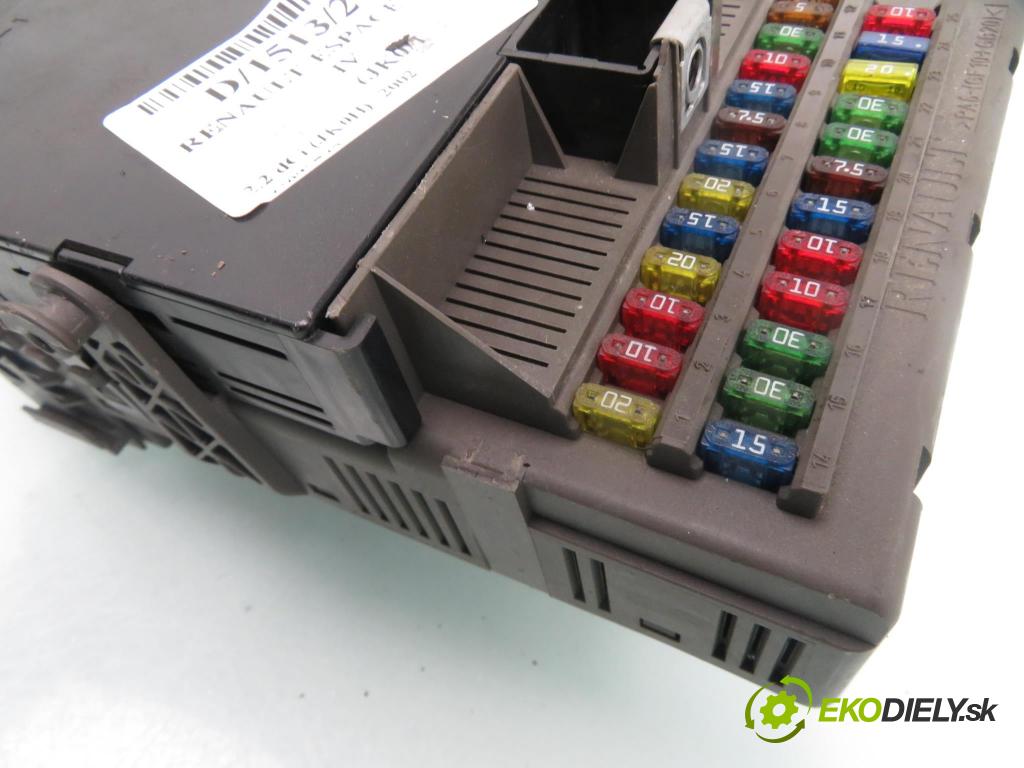 RENAULT ESPACE IV (JK0/1_) MINIVAN 2002 110,00 2.2 dCi (JK0H) 150 - G9T 742 2188,00 MODUL BSI 8200315964 ; 518095419 ; 8200148809A