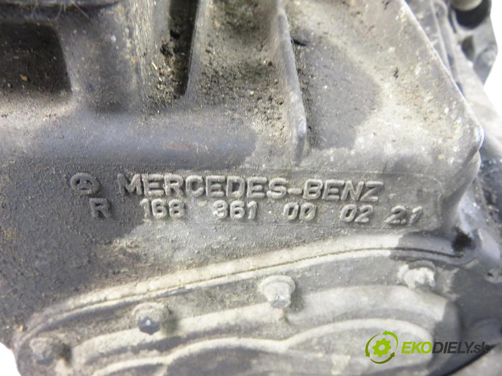 MERCEDES-BENZ KLASA A (W168) SEDAN 1998 75,00 1.6 102 A 160  M 166.960 1598,00 Prevodovka MANUALNA A1683600538; R1683610002