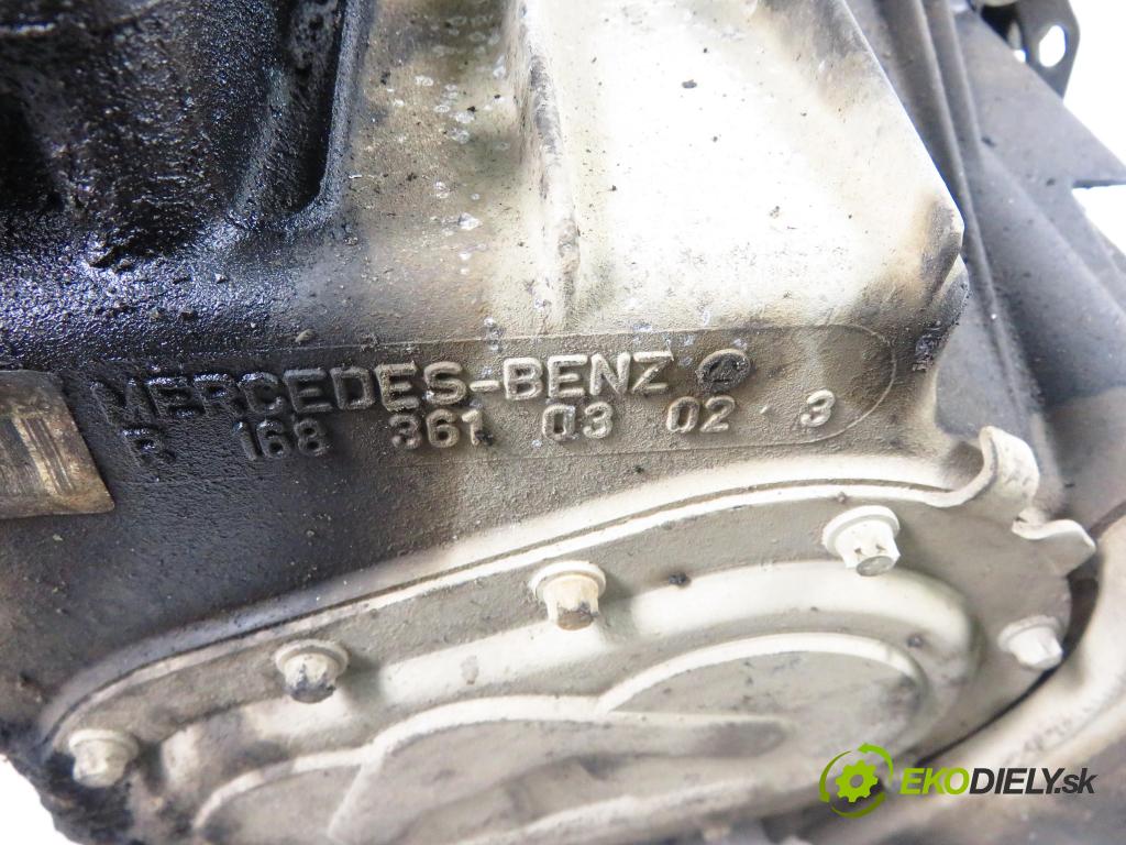 MERCEDES-BENZ KLASA A (W168) HB 1999 66,00 1.7 CDI 90 1689,00 Prevodovka MANUALNA R16836103023; R1683610302