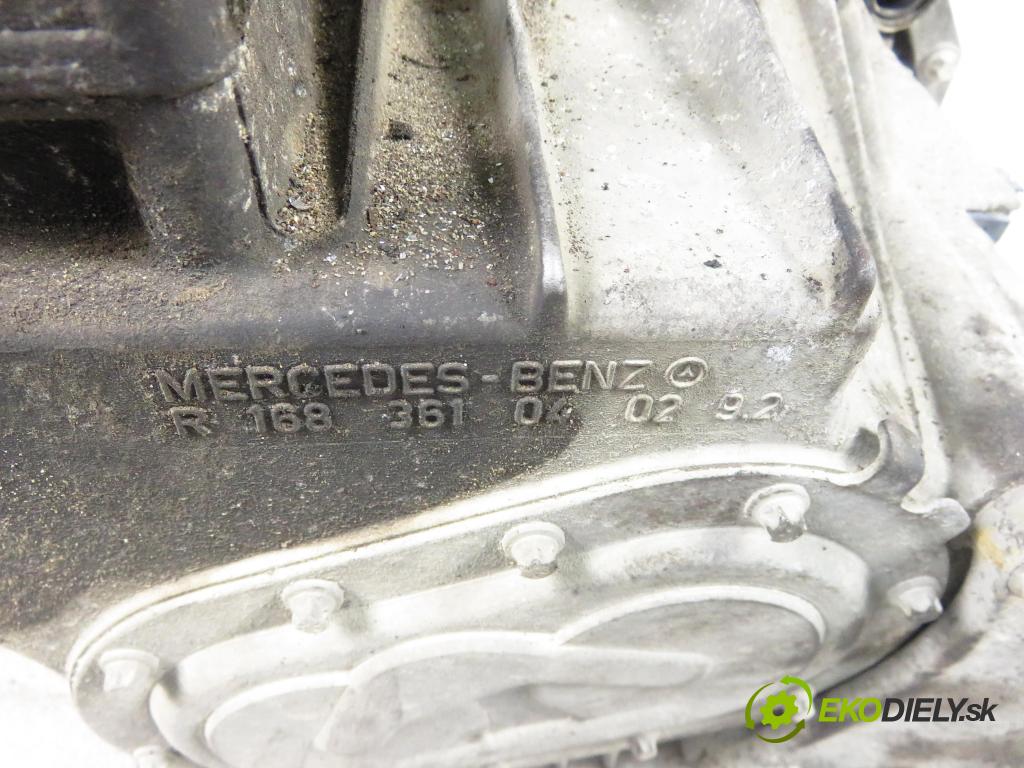 MERCEDES-BENZ KLASA A (W168) HB 2000 66,00 1.7 CDI 90 1689,00 Prevodovka MANUALNA R1683610402
