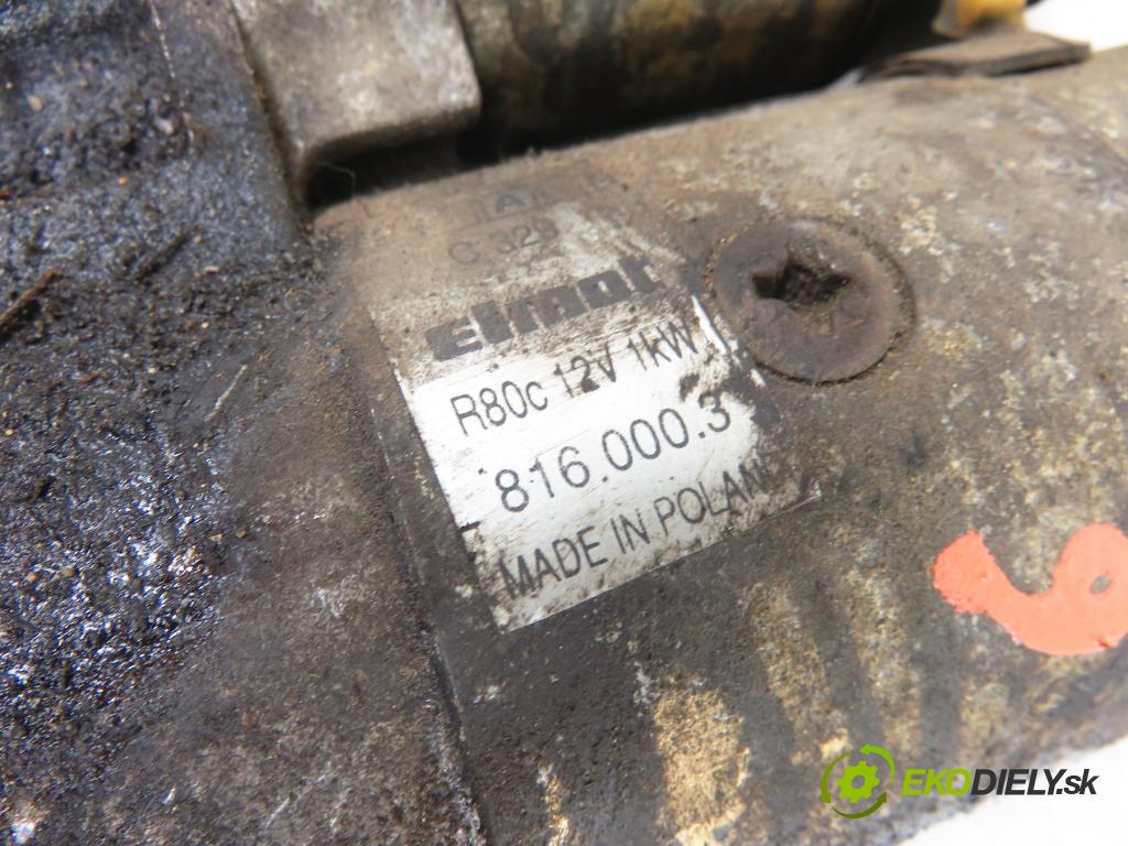 FIAT UNO (146_) HB 2002 33,00 45 0.9 - 146 A1.000 903,00 Štartér 8160003 (Štartéry)