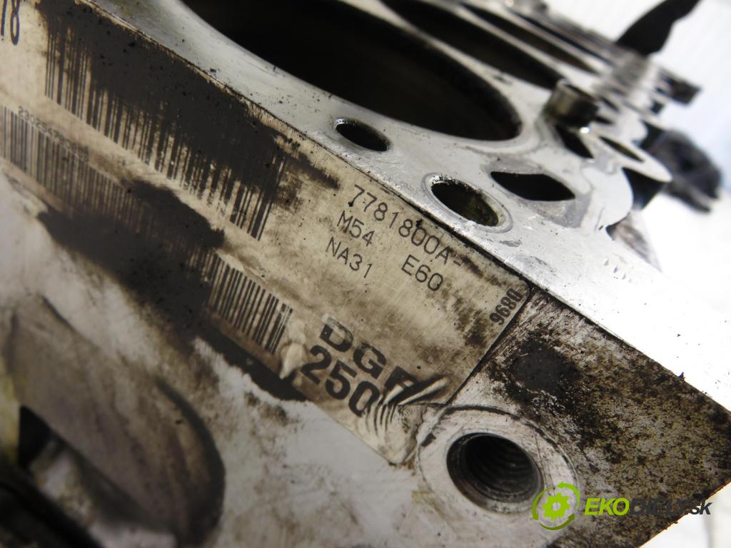 BMW 5 Touring (E39) KOMBI 2000 125,00 520 i - M54 B22 (226S1) 2171,00 JEDNOTKA: motora 7502903; M54B22 (Blok motoru)