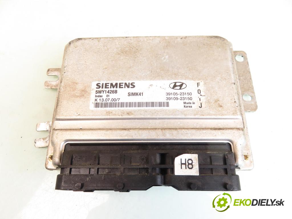 HYUNDAI ELANTRA (XD) SEDAN 2001 102,00 2 - G4GC-G 1975,00 řídící jednotka motora 3910523150; 5WY1426B; 3910923150