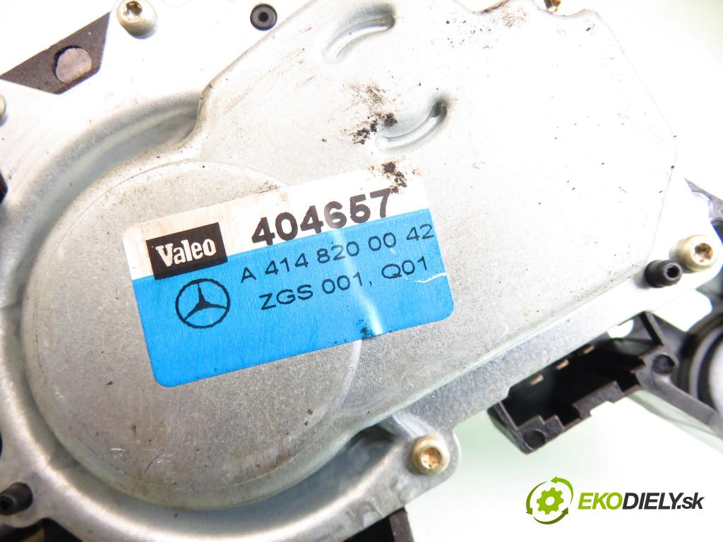 MERCEDES-BENZ VANEO (414) KOMBIVAN 2003 92,00 1.9 (414.700) - M 166.991 1898,00 Motorček stierače zadné A4148200042