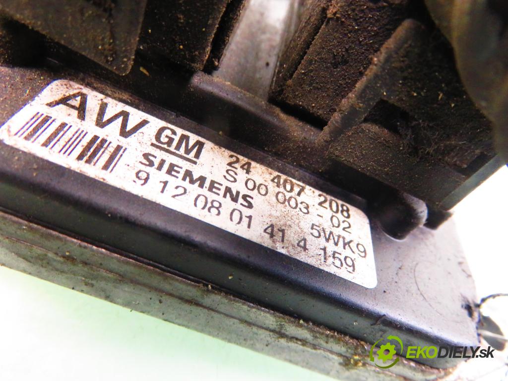 OPEL ASTRA G liftback (T98) LIFTBACK 2000 118,00 2.0 16V OPC - X 20 XER 1998,00 řídící jednotka motora 24407208