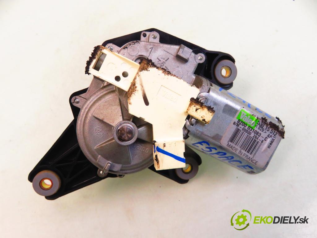 RENAULT ESPACE IV (JK0/1_) MINIVAN 2002 110,00 2.2 dCi (JK0H) 150 - G9T 742 2188,00 Motorček stierače zadné 8200031083C ; 53015512