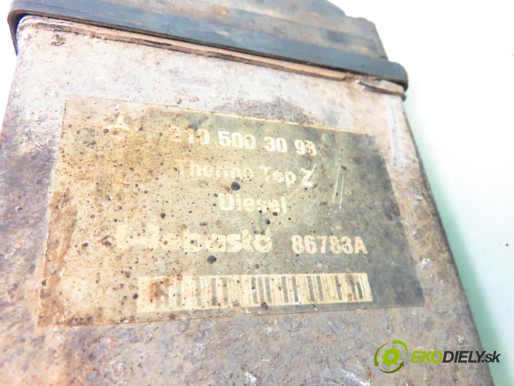 MERCEDES-BENZ KLASA E (W210) SEDAN 1996 70,00 E 220 D 95 - OM 604.912 2155,00 Webasto 2105003098; 86783A (Webasto ohřívače)