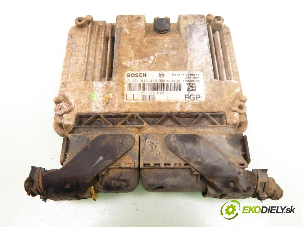 OPEL VECTRA C (Z02) LIFTBACK 2004 110,00 1.9 CDTI - Z 19 DTH 1910,00 řídící jednotka motora 0281011448; 55189629
