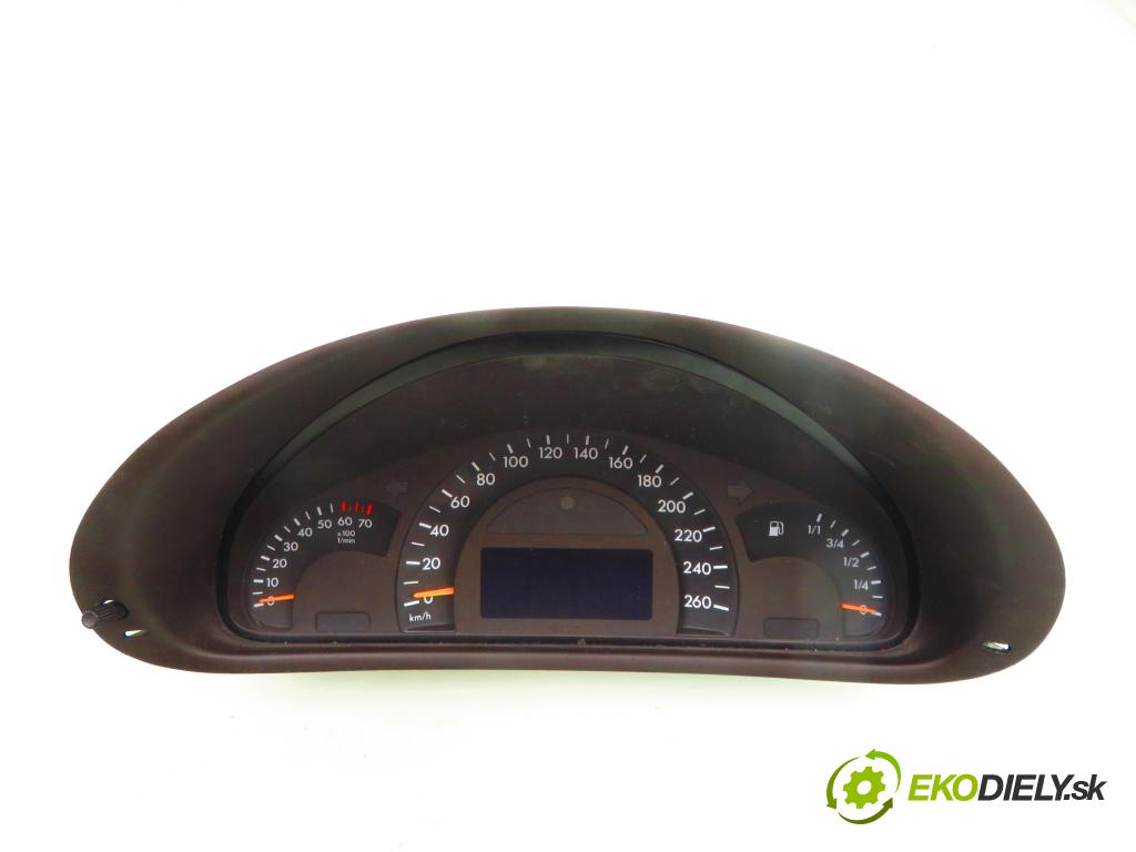 MERCEDES-BENZ KLASA C (W203) SEDAN 2000 95,00 C 180 (203.035) - M 111.951 1998,00 Prístrojovka elektrický A2035400711 ; 110008896011