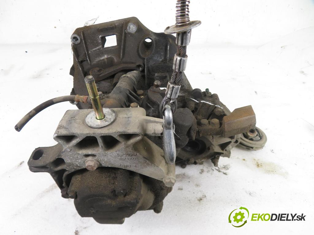 FIAT PUNTO (188_) HB 2002 44,00 1.9 DS 60 (188.031, .051, .231, .251) - 188 A3.000 1910,00 Prevodovka MANUALNA