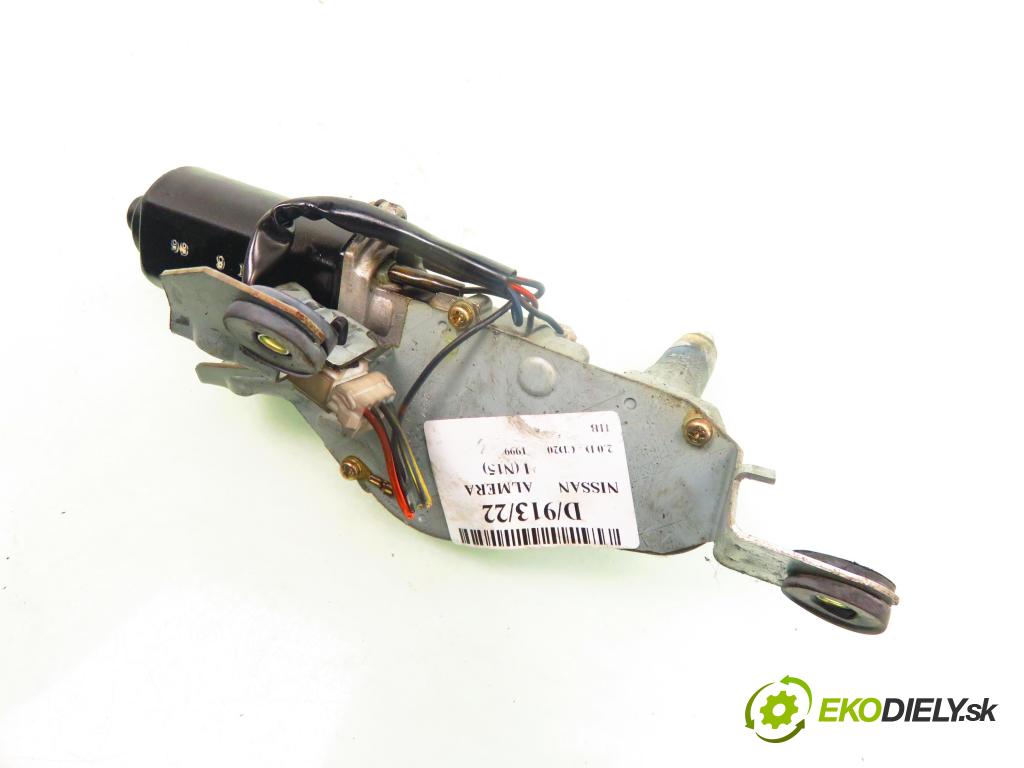 NISSAN ALMERA I (N15) HB 1999 55,00 2.0 D - CD20 1974,00 Motorček stierače zadné 287100N010 ; RW511M002N