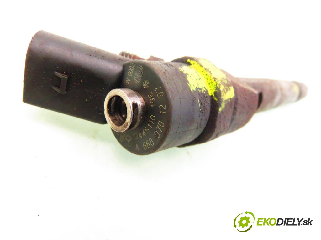 MERCEDES-BENZ KLASA A (W168) HB 2001 70,00 A 170 CDI 95 - OM 668.942 1689,00 vstrekovač 0445110196; A6680701287 (Vstrekovače)