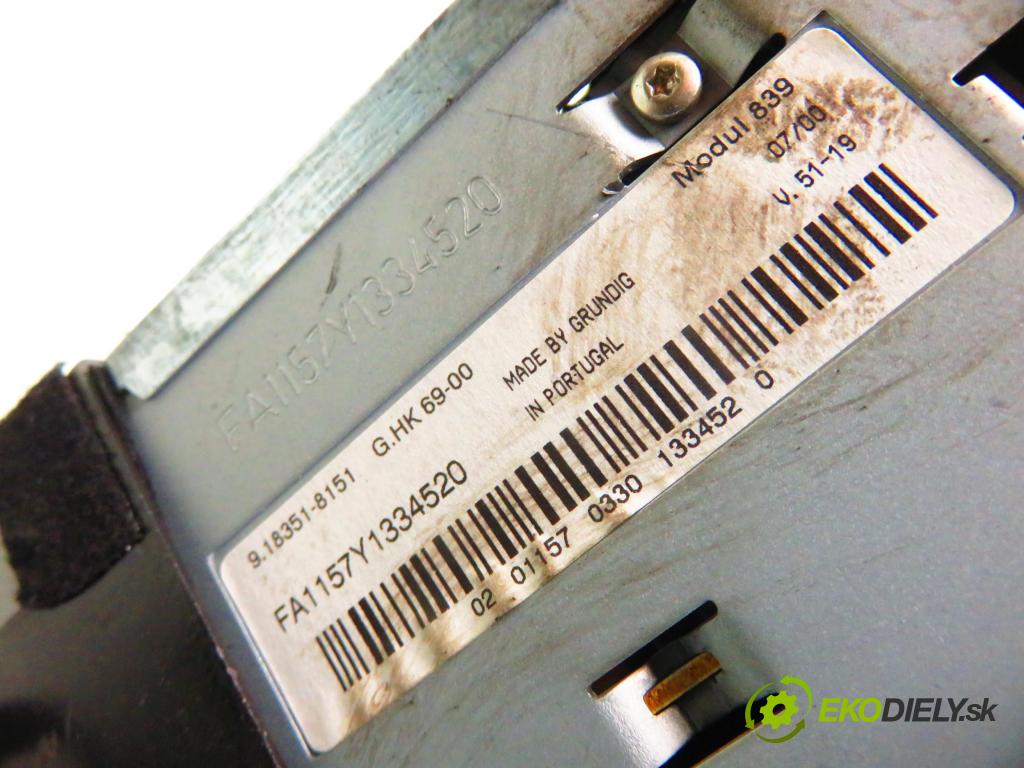 LANCIA LYBRA SW (839_) KOMBI 2001 81,00 1.9 JTD (839BXI1A) - AR 37101 1910,00 RADIO CD 9183518151