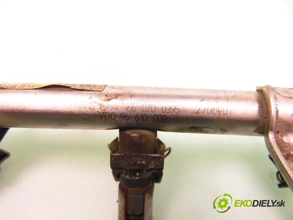 MERCEDES-BENZ VANEO (414) KOMBIVAN 2003 92,00 1.9 (414.700) - M 166.991 1898,00 Lišta vstrekovacia A1660700395; 96610002 (Vstrekovacie lišty)