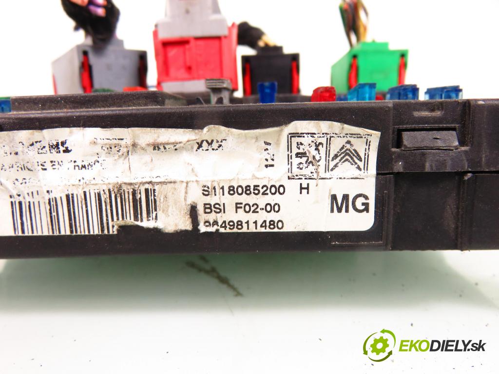 CITROEN C3 I (FC_) HB 2002 66,00 1.4 16V HDi - 8HY (DV4TED4) 1398,00 MODUL BSI S118085200H