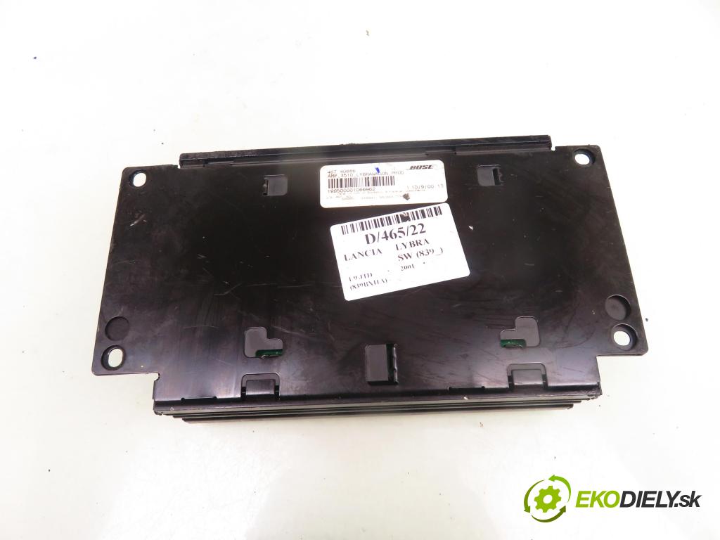 LANCIA LYBRA SW (839_) KOMBI 2001 81,00 1.9 JTD (839BXI1A) - AR 37101 1910,00 Zosilňovač 467406860 (Zosilňovače)