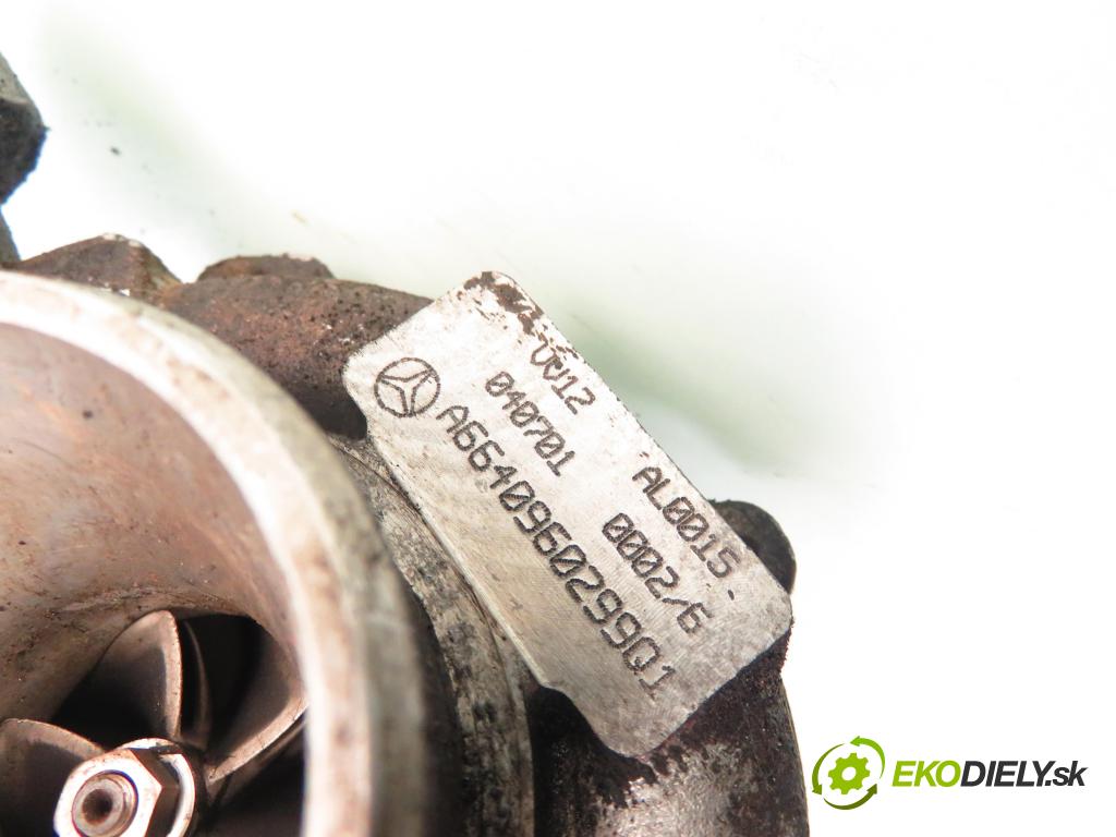 CHRYSLER PT CRUISER (PT_) MINIVAN 2001 89,00 2.2 CRD 121 - EDJ 2148,00 Turbodúchadlo A664096029901 (Turbodúchadlá (kompletné))