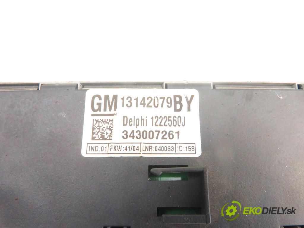 OPEL ASTRA H (A04) HB 2006 110,00 1.9 CDTI - Z 19 DTH 1910,00 Snímač alarmu 13142079 ; 343007261 (Snímač)