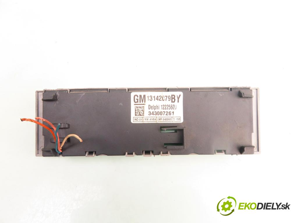 OPEL ASTRA H (A04) HB 2006 110,00 1.9 CDTI - Z 19 DTH 1910,00 Snímač alarmu 13142079 ; 343007261 (Snímač)